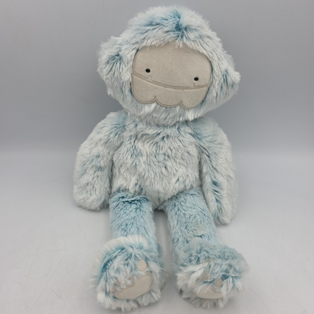 Slumberkins Ice Blue Yeti Bigfoot Kin Limited Edition Snow Monster Plush Stuffed